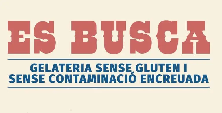 Read more about #esbuscagelateria sense gluten i sense contaminació encreuada