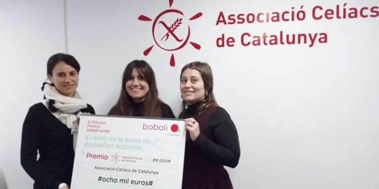 Read more about A Celíacs de Catalunya ens han atorgat el premi Premi boboli suma: 8.000€ en productes sense gluten per a infants celíacs en risc d’exclusió social