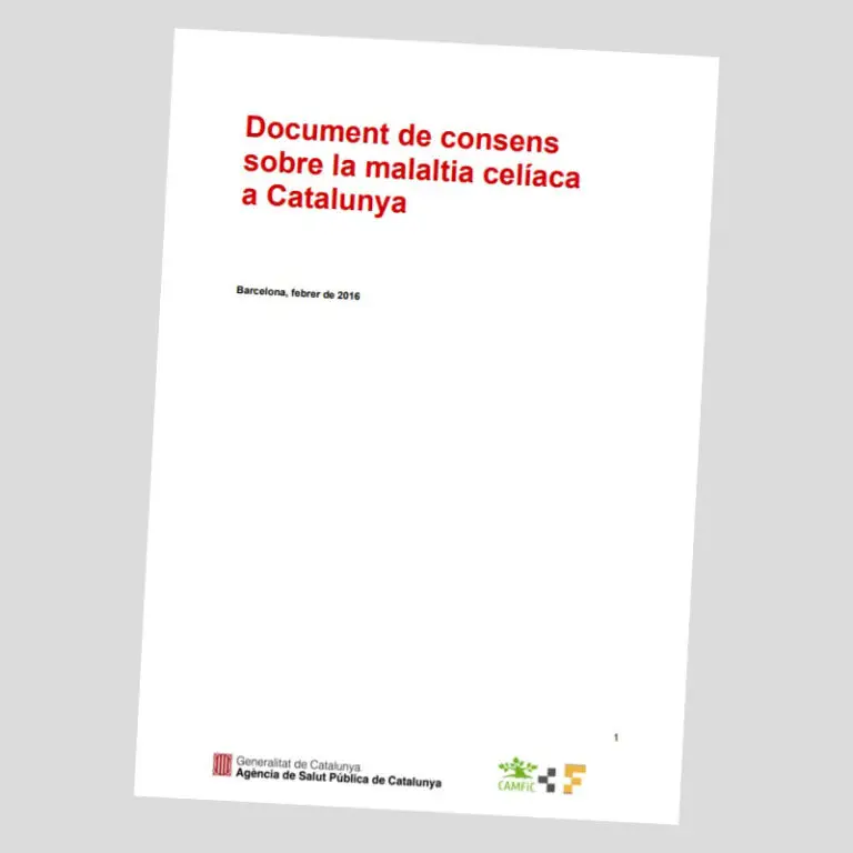 Document de consens sobre la malaltia celíaca a Catalunya
