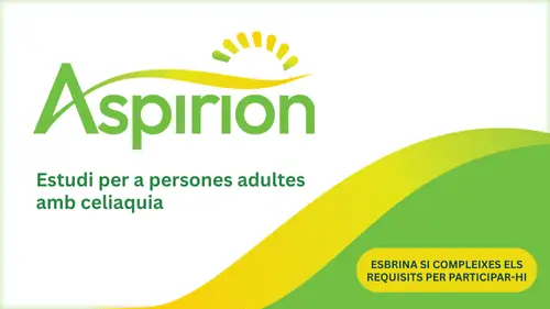 ASPIRION: Estudi per a persones adultes amb celiaquia